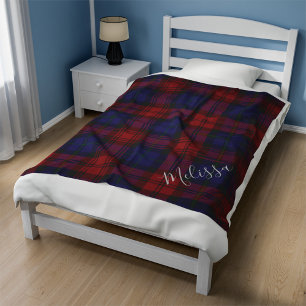 Couverture Polaire Clan personnalisé MacLachlan Plaid Tartan