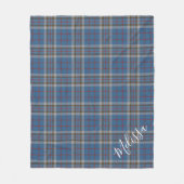 Couverture Polaire Clan Plaid Thompson Tartan (Devant)