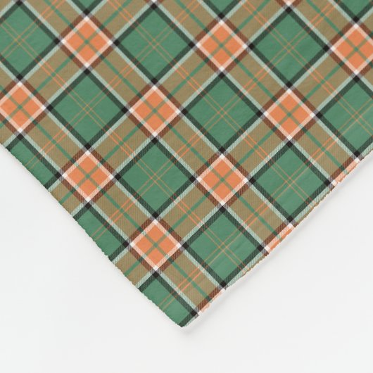 Couverture Polaire Clan Pollock Tartan (Coin)