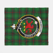 Couverture Polaire Clan Primrose Tartan Plaid (Devant (Horizontal))