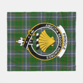 Couverture Polaire Clan Pringle Tartan Plaid (Devant (Horizontal))