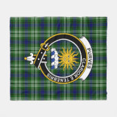 Couverture Polaire Clan Purves Tartan Plaid (Devant (Horizontal))