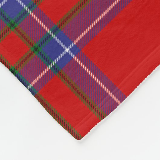 Couverture Polaire Clan Rait Tartan Plaid (Coin)