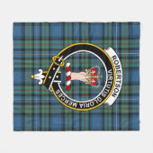 Couverture Polaire Clan Robertson Chasse Tartan Plaid Ancien (Devant (Horizontal))