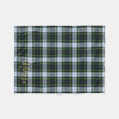 Couverture Polaire Clan Rustique Plaid Personnalisé Gordon Tartan (Devant (Horizontal))