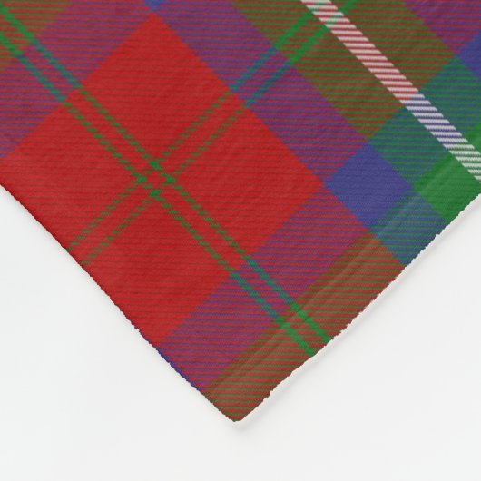Couverture Polaire Clan Ruthven Tartan (Coin)