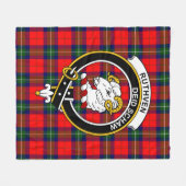 Couverture Polaire Clan Ruthven Tartan Plaid (Devant (Horizontal))