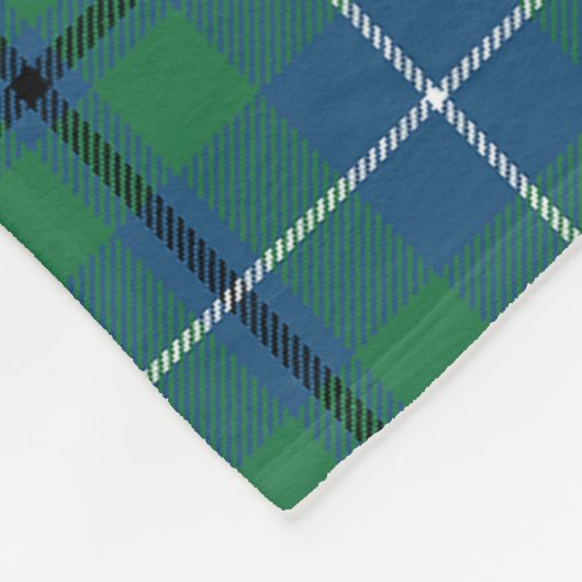 Couverture Polaire Clan Sandilands Ancien Tartan Plaid (Coin)