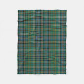 Couverture Polaire Clan Scott Tartan Green Scottish Plaid (Devant)