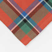 Couverture Polaire Clan Sinclair Ancien Tartan Plaid (Coin)