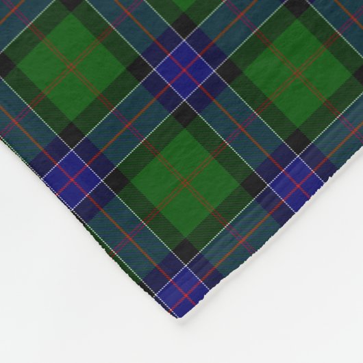 Couverture Polaire Clan Sinclair Tartan Plaid (Coin)