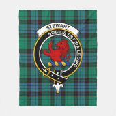 Couverture Polaire Clan Stewart Ancien (Stuart) de Bute Tartan P (Devant)