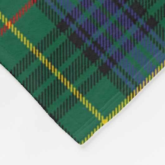 Couverture Polaire Clan Stewart Chasse Moderne (Stuart) de Bute Tarta (Coin)