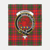 Couverture Polaire Clan Stewart d'Appin Modern (Stuart) de Bute Tart (Devant)