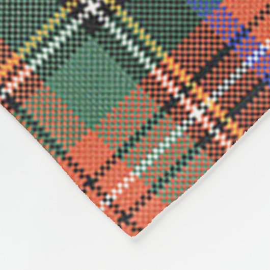Couverture Polaire Clan Stewart Royal Ancient (Stuart) de Bute Tartan (Coin)