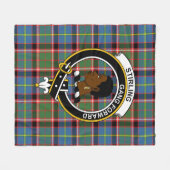 Couverture Polaire Clan Stirling (de Keir) Tartan Plaid (Devant (Horizontal))