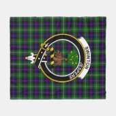 Couverture Polaire Clan Swinton Tartan Plaid (Devant (Horizontal))