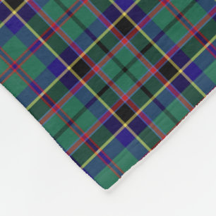 Couverture Polaire Clan Tartan, Clan Tartan et Royal Blue