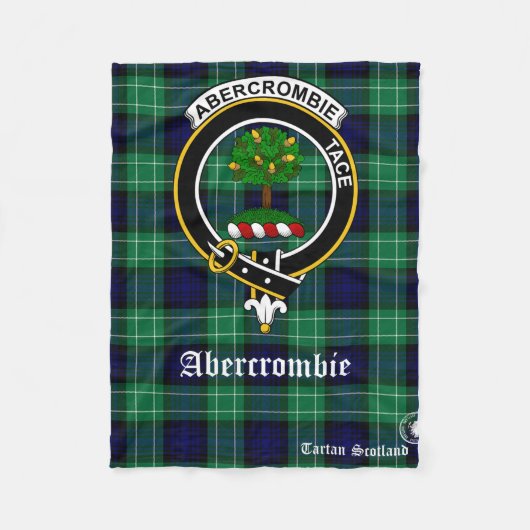 Couverture Polaire Clan Tartan Scotland (Devant)