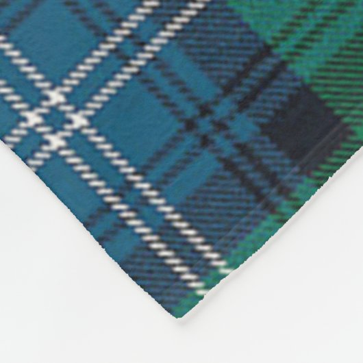 Couverture Polaire Clan Urquhart Plaid Tartan Ancien (Coin)