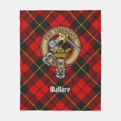 Couverture Polaire Clan Wallace Crest sur artan (Devant)
