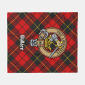 Couverture Polaire Clan Wallace Crest sur artan (Devant (Horizontal))