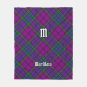 Couverture Polaire Clan Wardlaw Tartan (Devant)