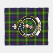 Couverture Polaire Clan Watson Modern Tartan Plaid (Devant (Horizontal))