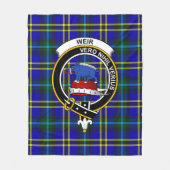 Couverture Polaire Clan Weir Tartan moderne Plaid (Devant)