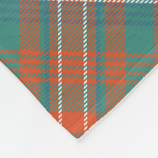 Couverture Polaire Clan Wilson Ancienne Tartan (Coin)