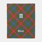 Couverture Polaire Clan Wilson Modern Tartan (Devant)