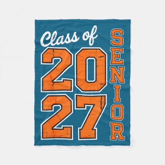 Couverture Polaire Classe 2027 Senior 27 Haute Conception (Devant)