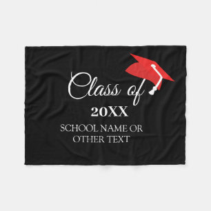 Couverture Polaire Classe avec année personnalisée et lycée