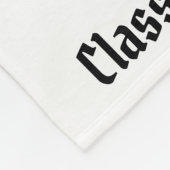 Couverture Polaire Classe Cheerleader de 2023 Photo Nom du collage (Coin)