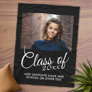 Couverture Polaire Classe de avec année personnalisée et lycée