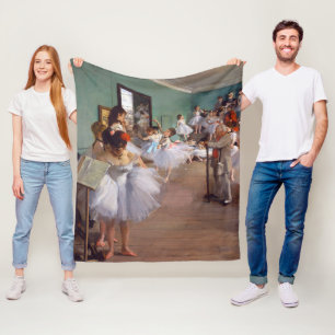 Couverture Polaire Classe De Danse, Edgar Degas
