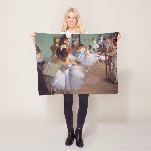 Couverture Polaire Classe De Danse, Edgar Degas (En situation)
