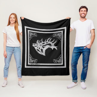 Couverture Polaire Classé Majestic Bull Elk