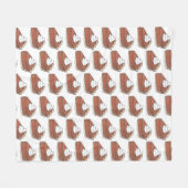 Couverture Polaire Classic Citrouille Pie Slice Thanksgiving Dîner (Devant (Horizontal))