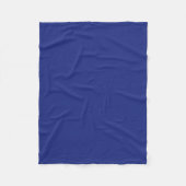 Couverture Polaire Classic Dark Blue Accent Fleece Blanket (Devant)