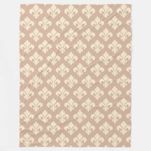 Couverture Polaire Classic Fleur de Lis (Devant)