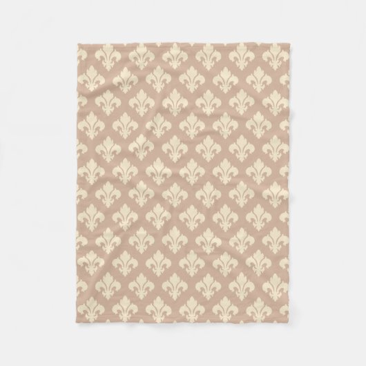 Couverture Polaire Classic Fleur de Lis (Devant)