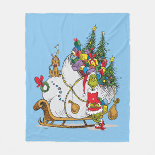 Couverture Polaire Classic The Grinch Slei Runaway Grinch & Max