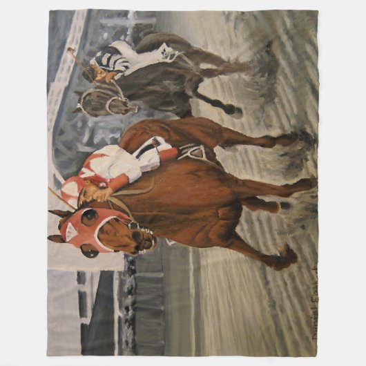 Couverture Polaire Classic Thoroughbred (Devant)