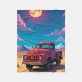 Couverture Polaire Classique camionnette américaine (Devant)