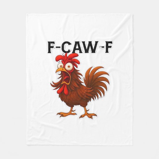 Couverture Polaire Classique de poulet F-Caw-F (Devant)