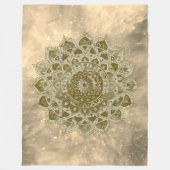 Couverture Polaire Classique Mandala Inde Style 4 (Devant)