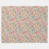 Couverture Polaire Classique William Morris Cosy Elégance teintes mue (Devant (Horizontal))