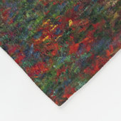 Couverture Polaire Claude Monet | A Pathway à Monet's Garden (Coin)