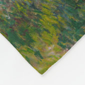 Couverture Polaire Claude Monet Femme avec un parasol (Coin)